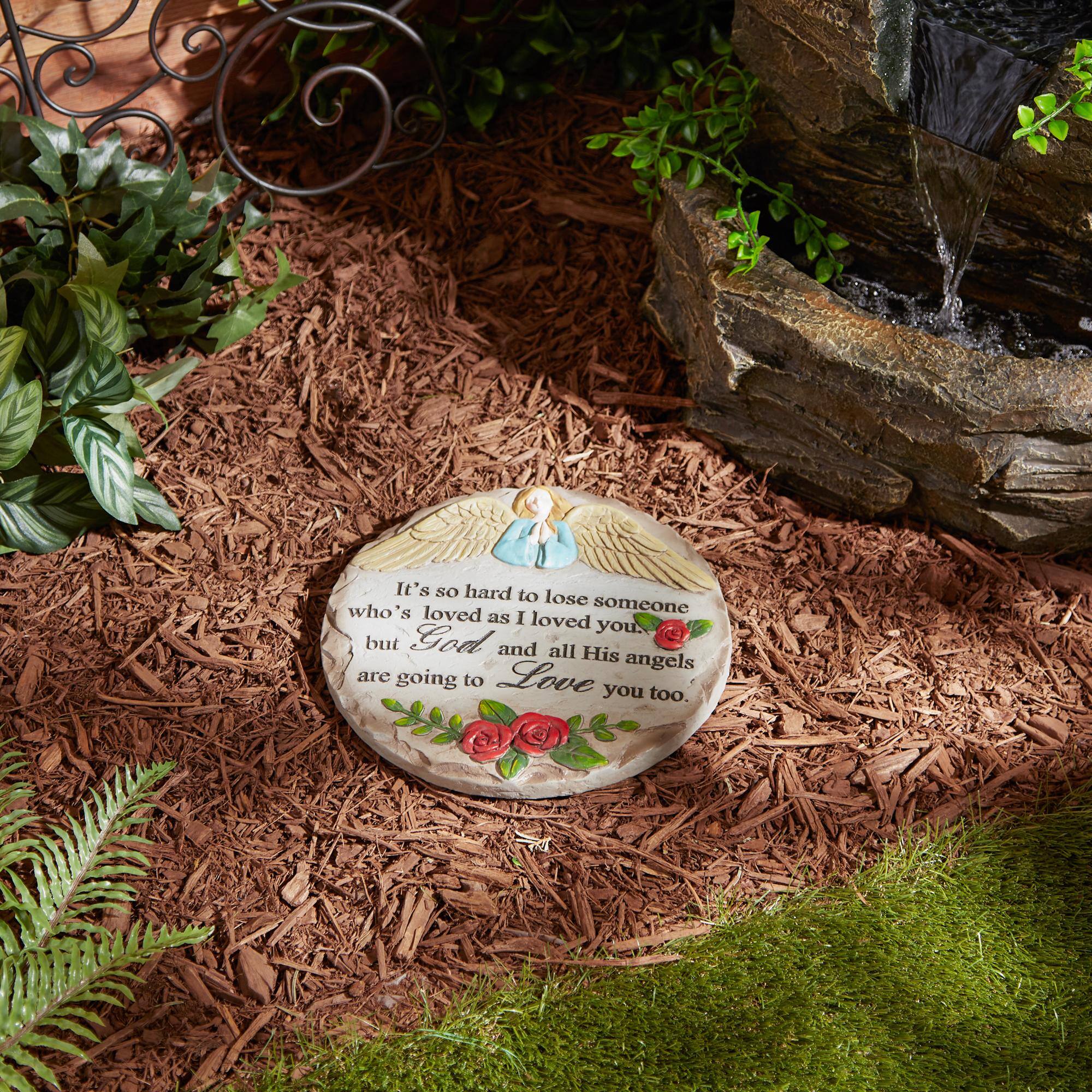 9.75" Hard To Lose Someone You Loved Memorial Stepping Stone